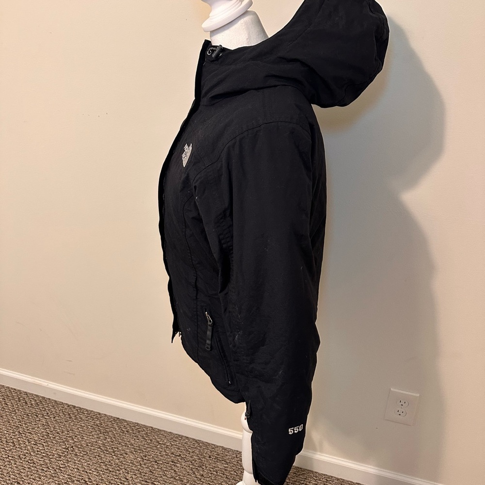 The North Face Black Insulated Jacket Size Small - Picture 3 of 10